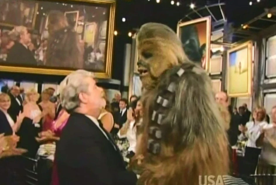 AFI LIFE ACHIEVEMENT AWARD: A TRIBUTE TO GEORGE LUCAS (USA 6/20/05) George Lucas, Tom Hanks, Harrison Ford, Steven Spielberg, James Cameron, Francis Ford Coppola, Ron Howard, Peter Jackson, Richard Dreyfuss, Carrie Fisher, Mark Hamill, Cloris Leachman - Image 3