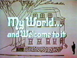 MY WORLD...AND WELCOME TO IT - THE COMPLETE SERIES (NBC 1969-70) William Windom, Joan Hotchkis, Lisa Gerritsen, Henry Morgan, Harold J. Stone - Image 14