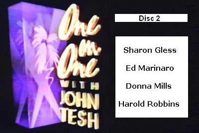 ONE ON ONE WITH JOHN TESH - DISC 2 (1991-92 NBC Daytime) (Sharon Gless, Ed Marinaro, Donna Mills, Harold Robbins) - Image 6
